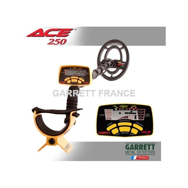 Promo Détecteur Garrett ACE 250 avec 2 accessoires au choix