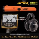 Garrett ACE APEX MS3 et Pro-pointer Z-Lynk